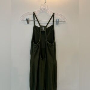 Free people backless jumpsuit